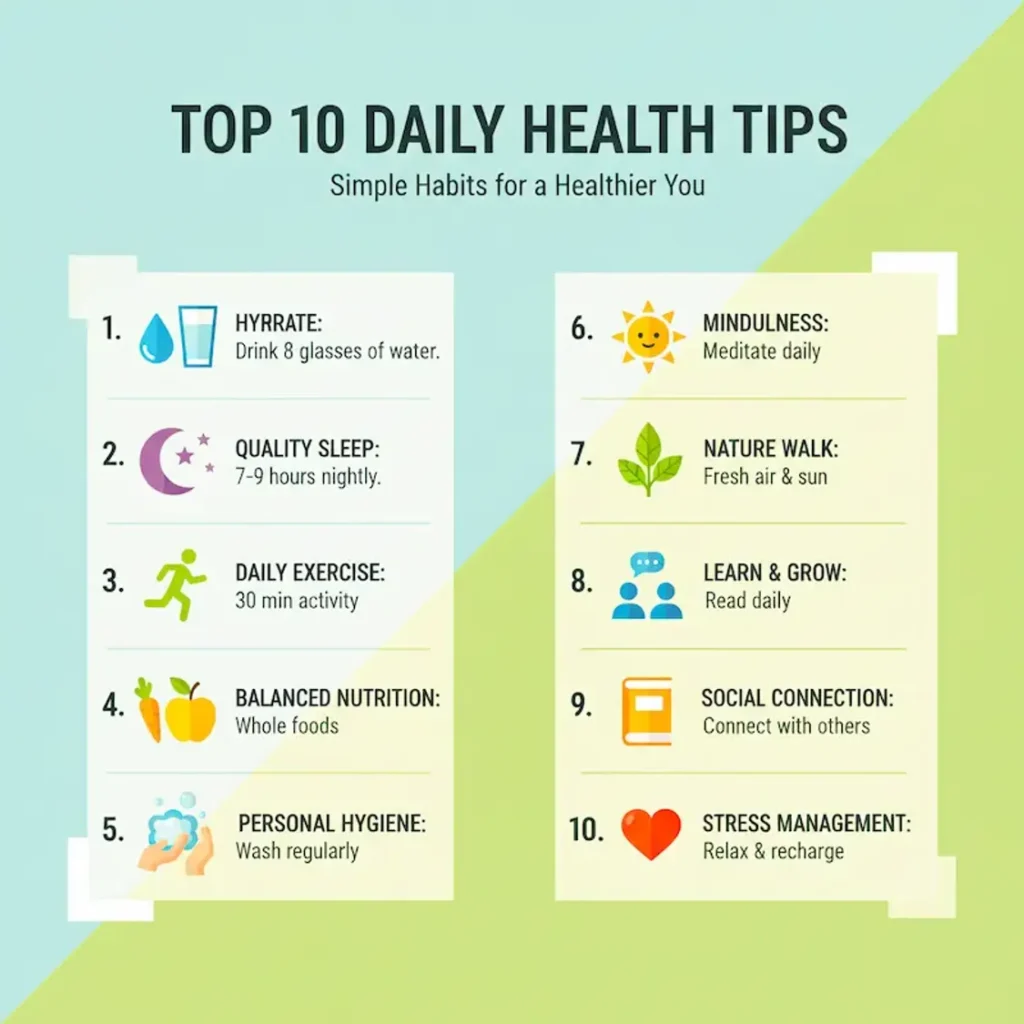 healthy daily habits